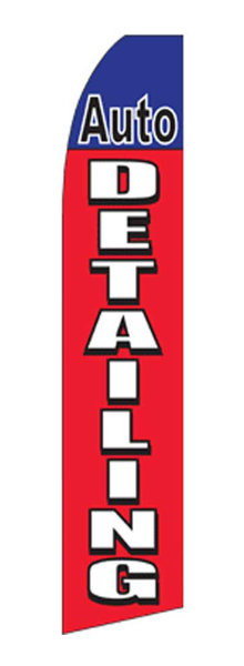 Neoplex Auto Detailing Polyester 138 X 30 In Feather Banner Wayfair
