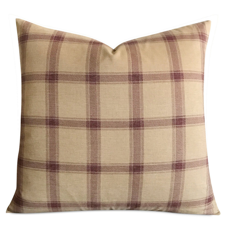 Millwood Pines Tardif Large English Country Plaid Luxury Woven