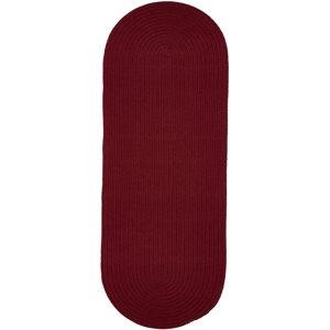 Handmade Colonial Red Indoor/Outdoor Area Rug