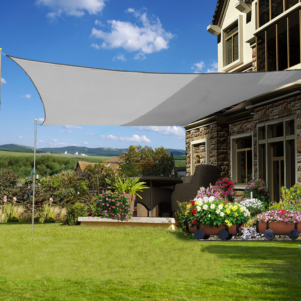 Dakota Fields Duppstadt 5m x 5m Square Shade Sail | Wayfair.co.uk