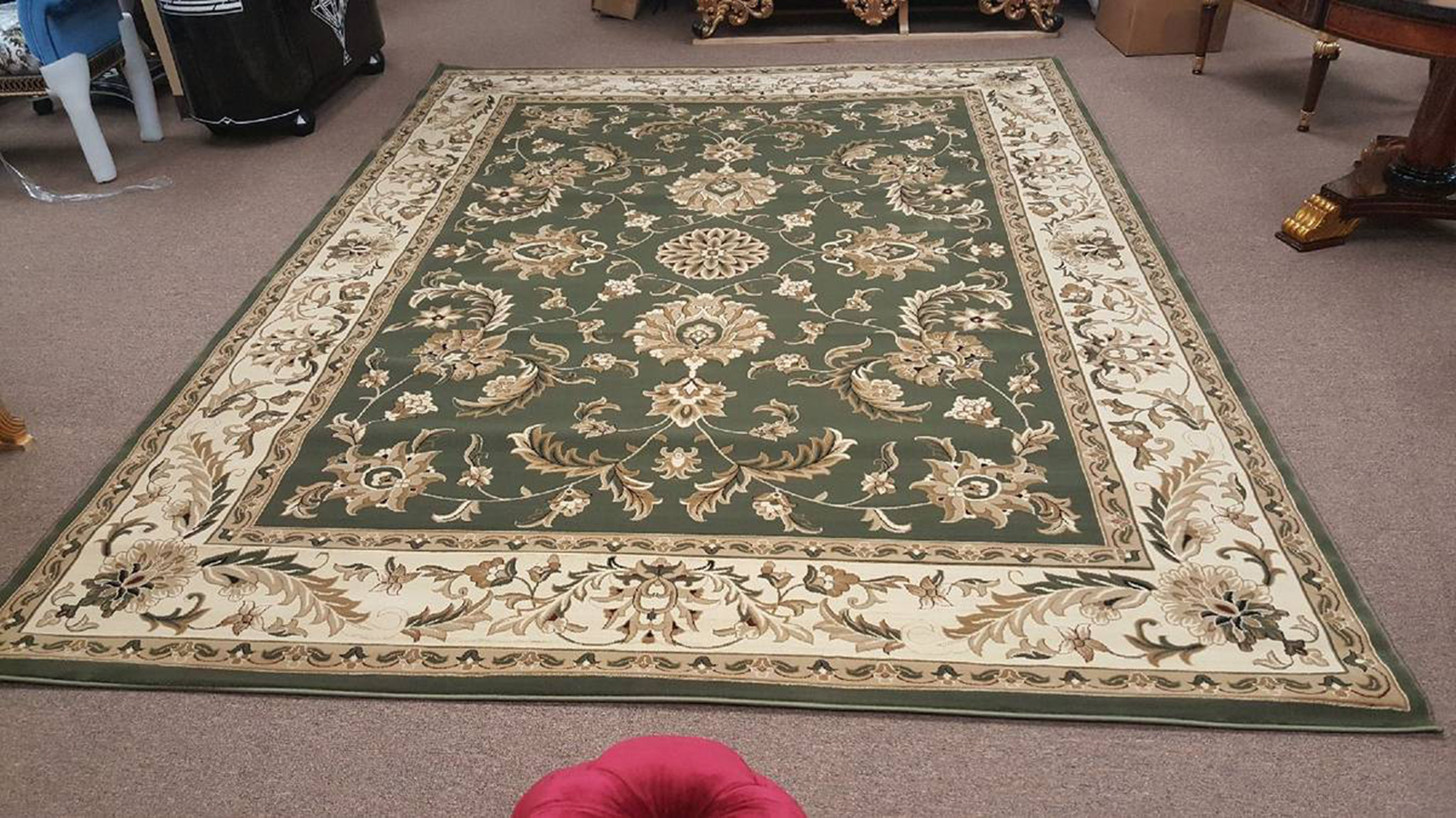 Canora Grey Baki Performance Sage Green Rug Wayfair