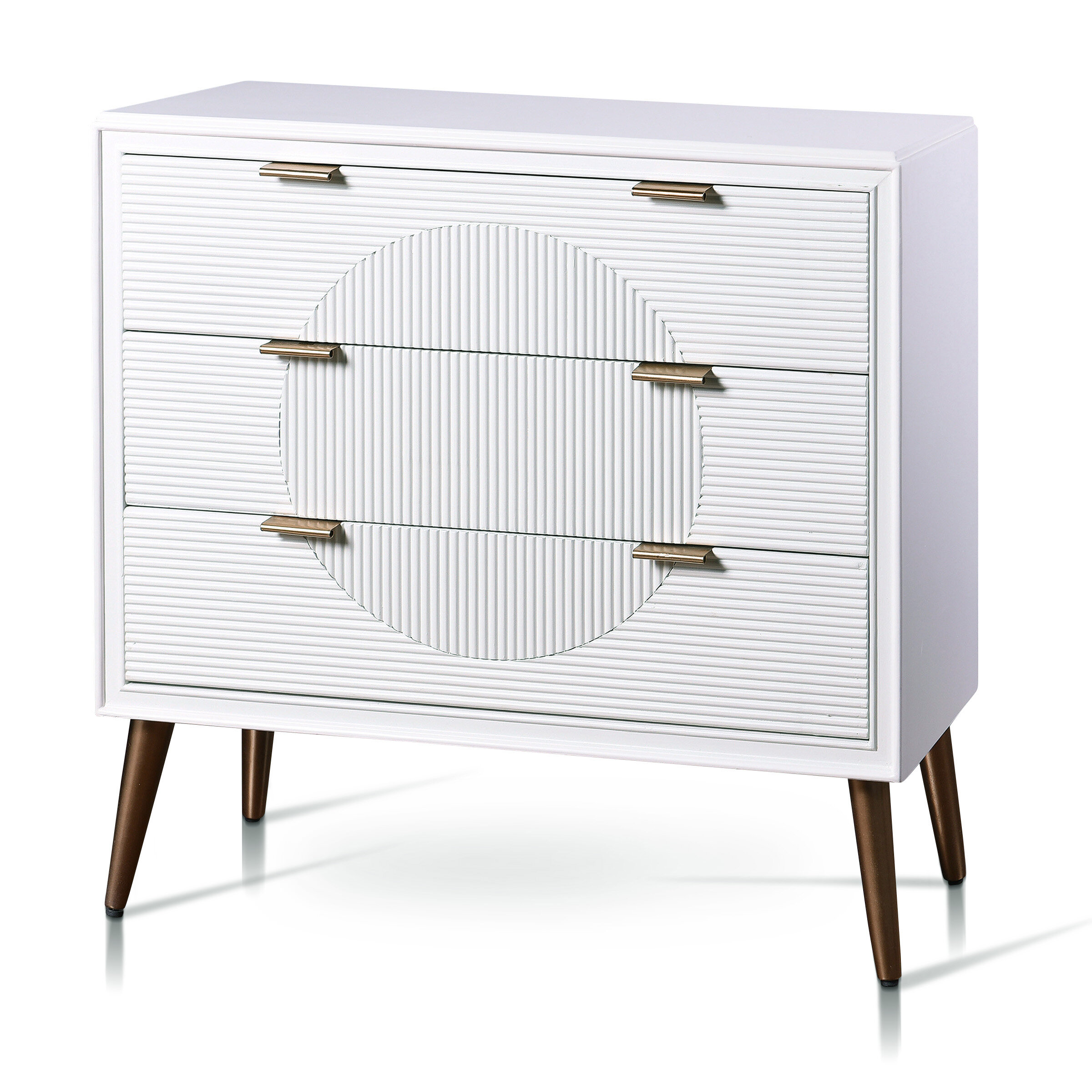 Style Craft Milo 3 Drawer Accent Chest Wayfair