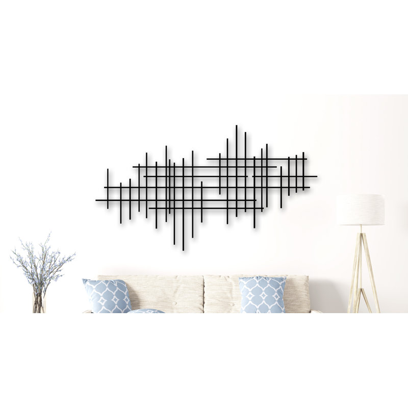 Karo Studio Linear Ii Metal Wall Decor Perigold