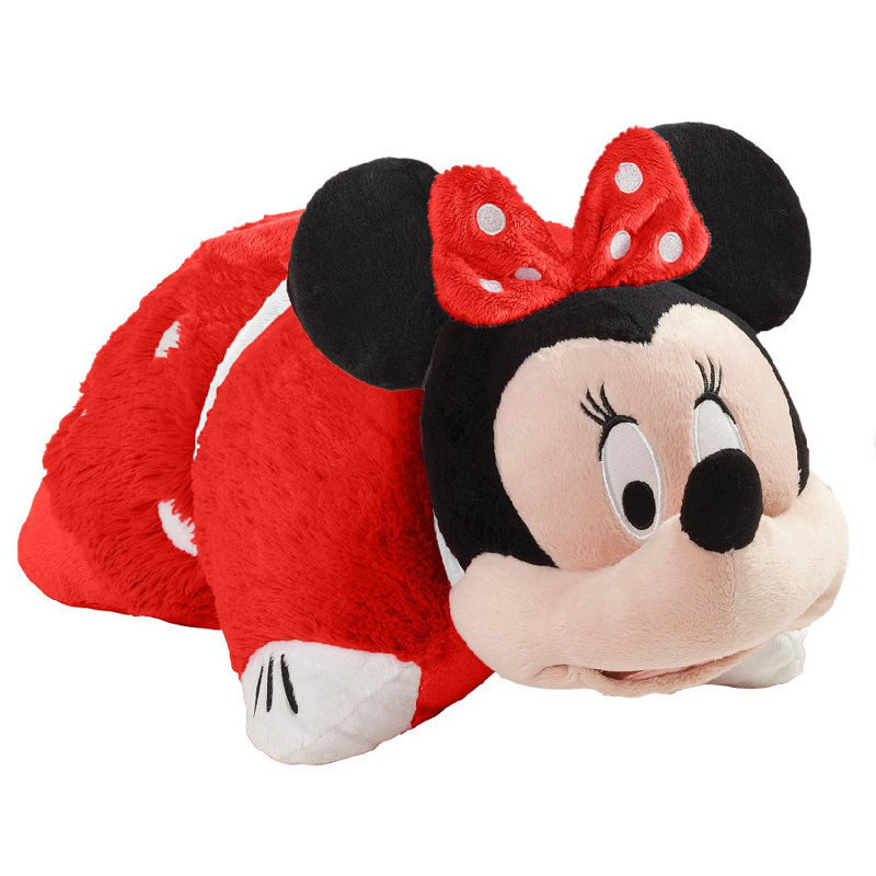 Pillowpets Disney Mickey Minnie Mouse Plush Chenille Throw Pillow