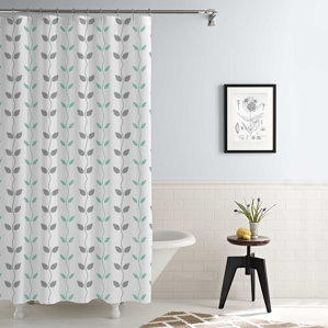 Gray & Silver Shower Curtains You\'ll Love | Wayfair Gray & Silver Shower Curtains You\'ll Love | Wayfair