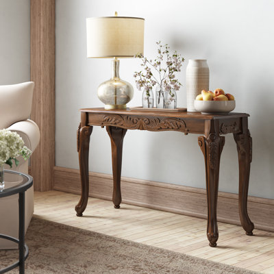 (Incomplete) Aliese 48" Solid Wood Console Table