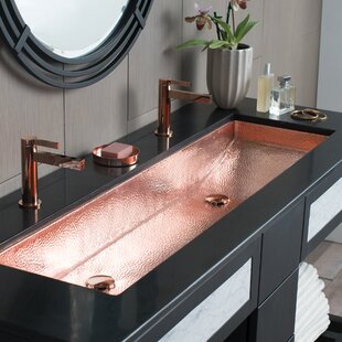 Trough Sink With 2 Faucets Wayfair