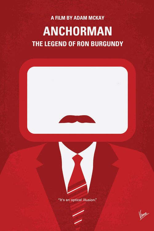East Urban Home Anchorman Minimal Movie Poster By Chungkong Vintage Advertisement On Wrapped Canvas Wayfair Optical illusion novelty decorative college op art framed poster print 12x36 (unframed 12 those flipping pictures 3d posters and lenticular (3 images in 1) wall art optical illusion images prime members enjoy free delivery and exclusive access to music, movies, tv shows, original audio. wayfair com