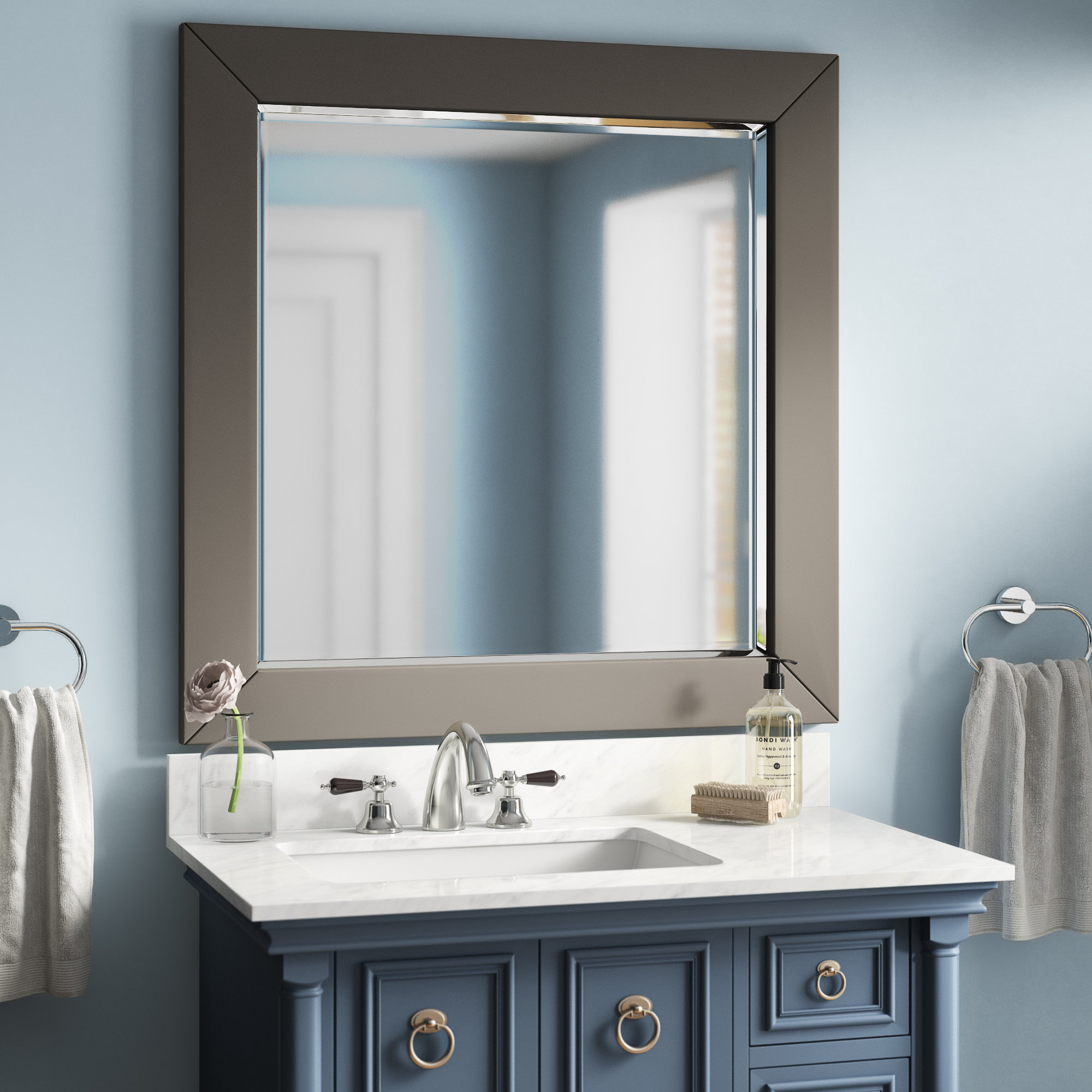 Brayden Studio Zeringue Bathroom Vanity Mirror Wayfair