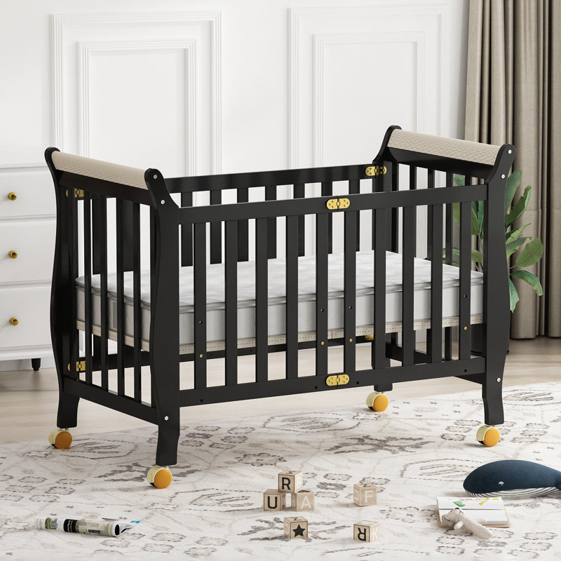 wayfair black crib