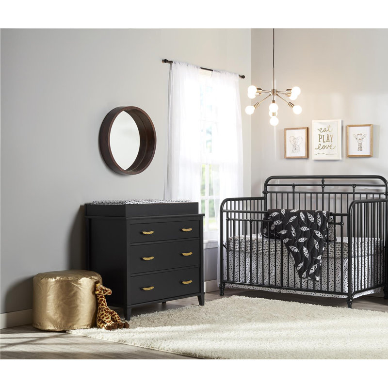iron crib nursery