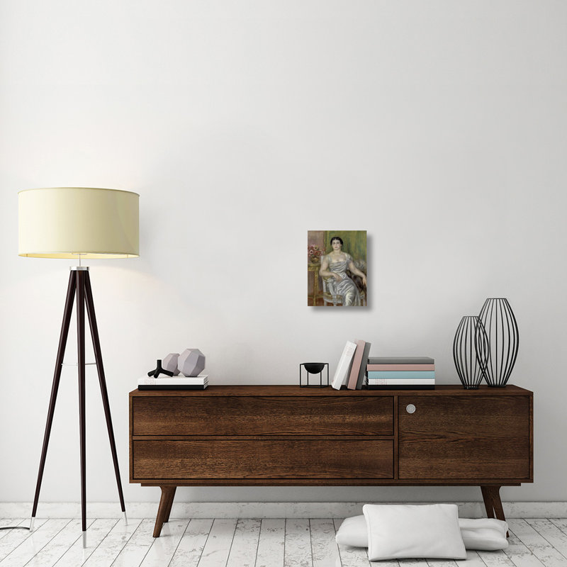 East Urban Home Portrait Of The Poetess Alice Valliere Print On