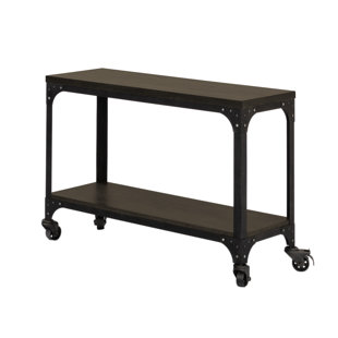 Buono Wheels Console Table by Williston Forge Herry Up