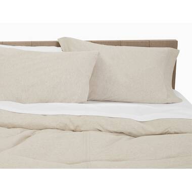 calvin klein white duvet cover