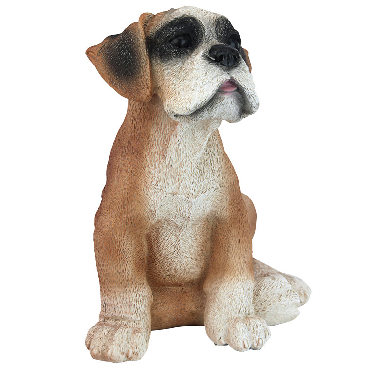 boxer dog figurine