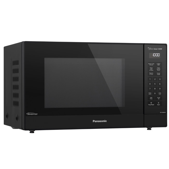 Panasonic 21 1 2 Cu Ft Countertop Microwave With Sensor Cooking