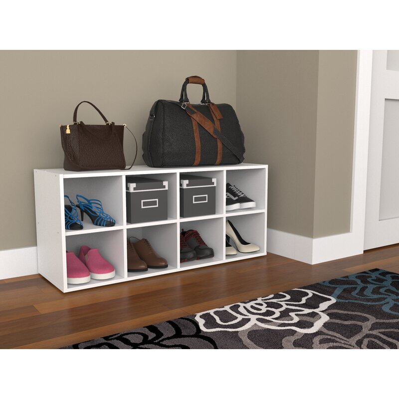 ClosetMaid 8-Compartment 8 Pair Stackable Shoe Rack & Reviews | Wayfair