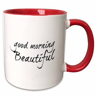 Leisa Good Morning Beautiful Coffee Mug Leisa Good Morning Beautiful Coffee Mug