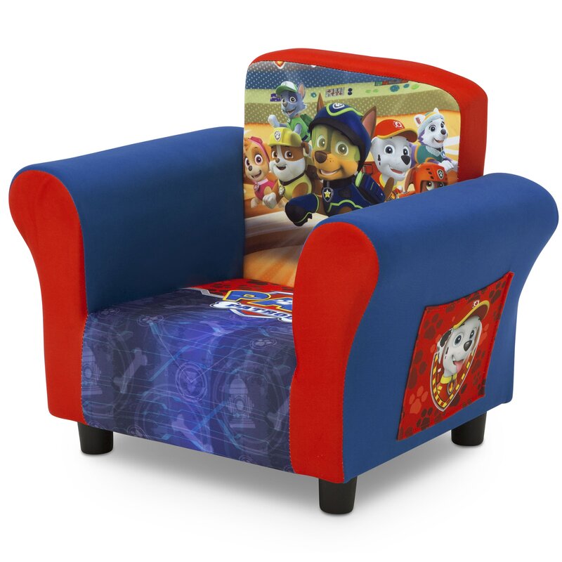 Paw Patrol Childrens Upholstered Chair 