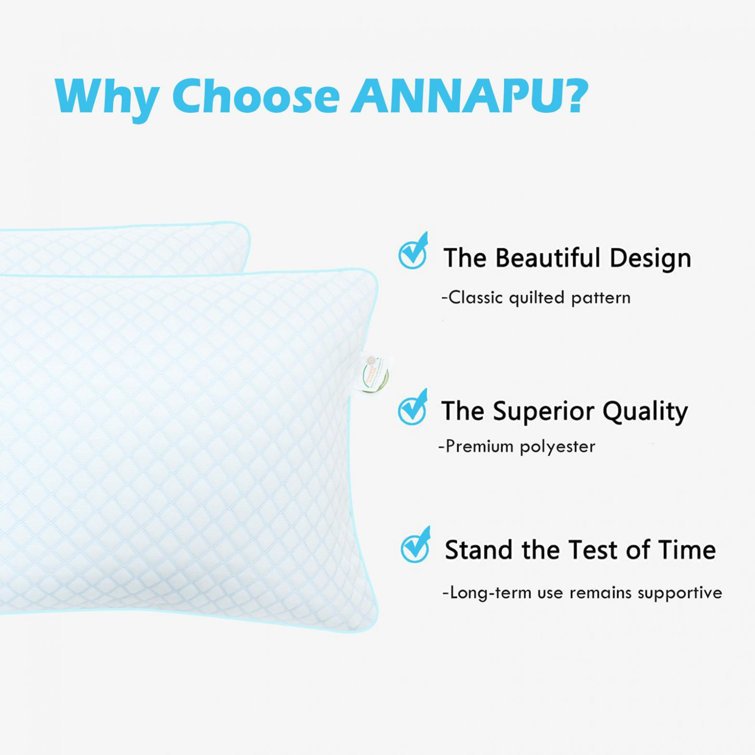 elysian memory foam pillow