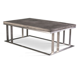 Laurinda Metal Coffee Table by 17 Stories