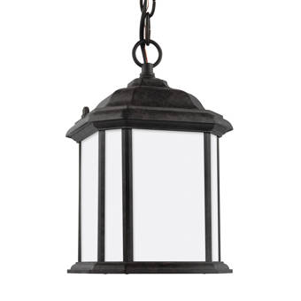 Darby Home Co Ernestine 1 Bulb 14 H Outdoor Hanging Lantern Reviews Wayfair
