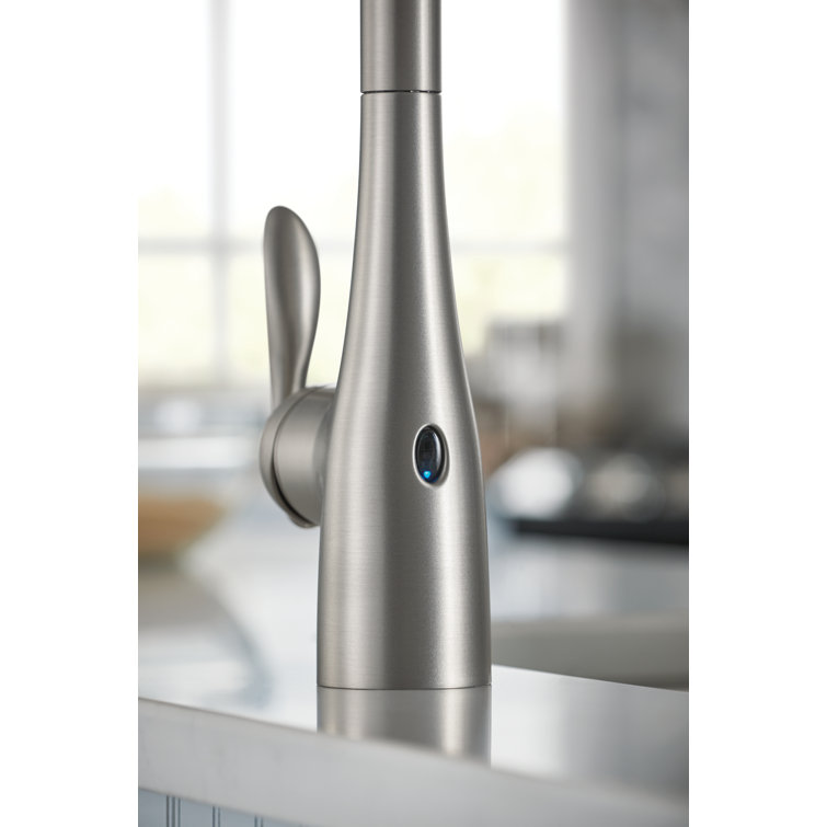 Arbor Pull Down Touchless Single Handle Kitchen Faucet with MotionSense and  Power Clean  Technologies