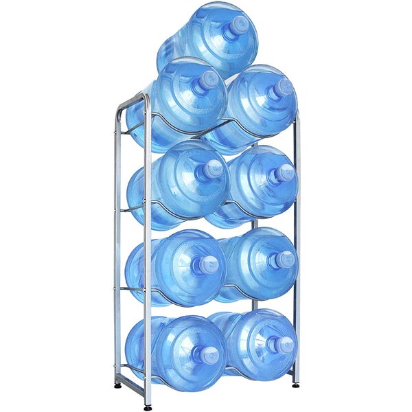 3/4 Layers Water Cooler Jug Rack 5 Gallon Water Bottle Storage Rack Detachable