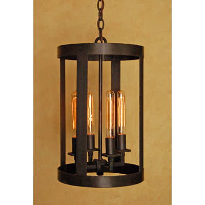 Celine 4 Light Foyer Pendant 17 Stories Size 20 H X 12 W X 12 D