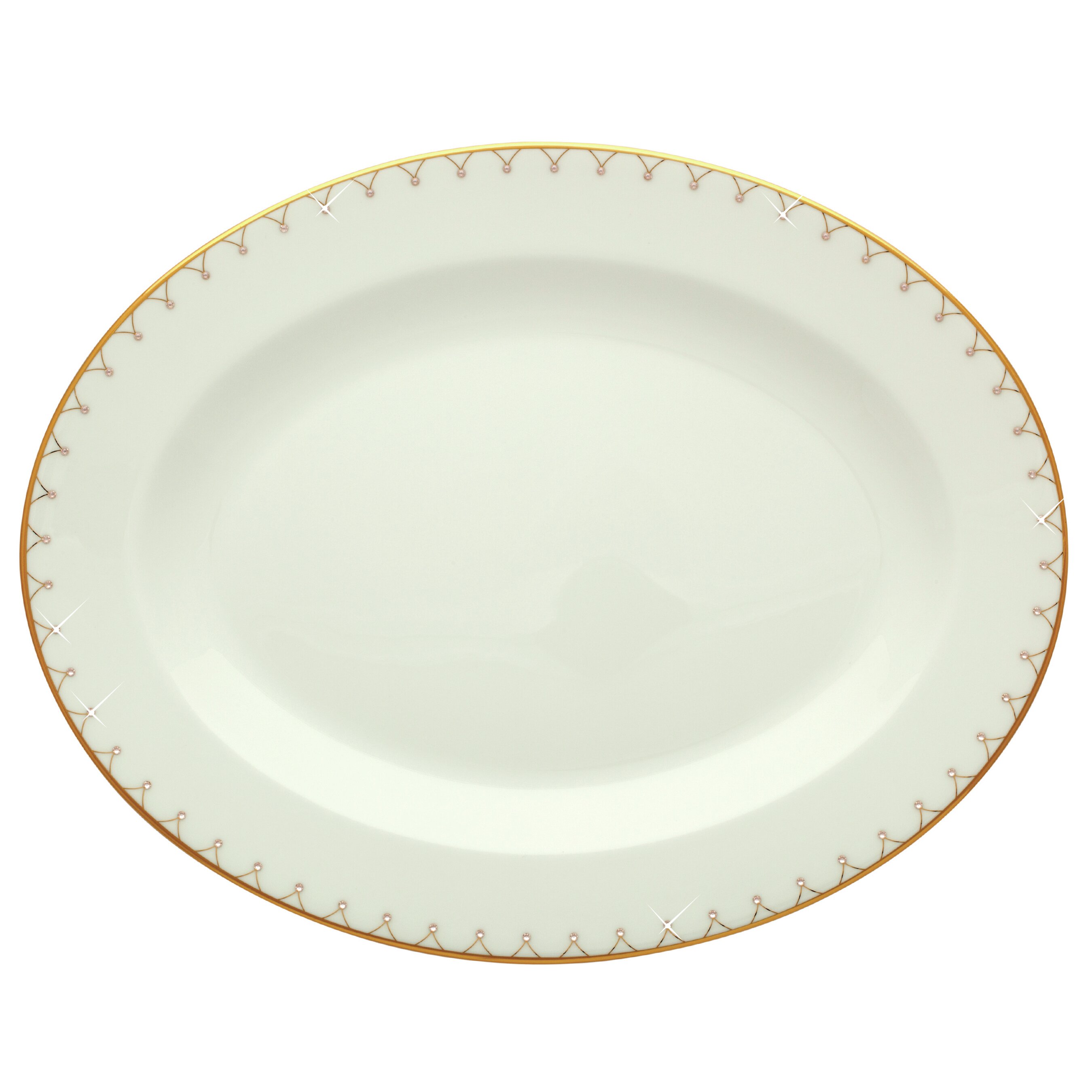 Prouna Bone China Oval Platter | Wayfair