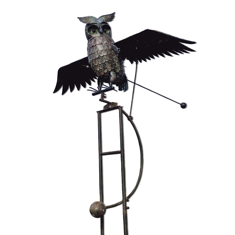 Loon Peak® Metal Owl Rocker, Large | Wayfair.ca