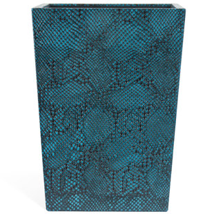 Go to store & view more images Rembrandt Home Genuine Leather Waste Basket