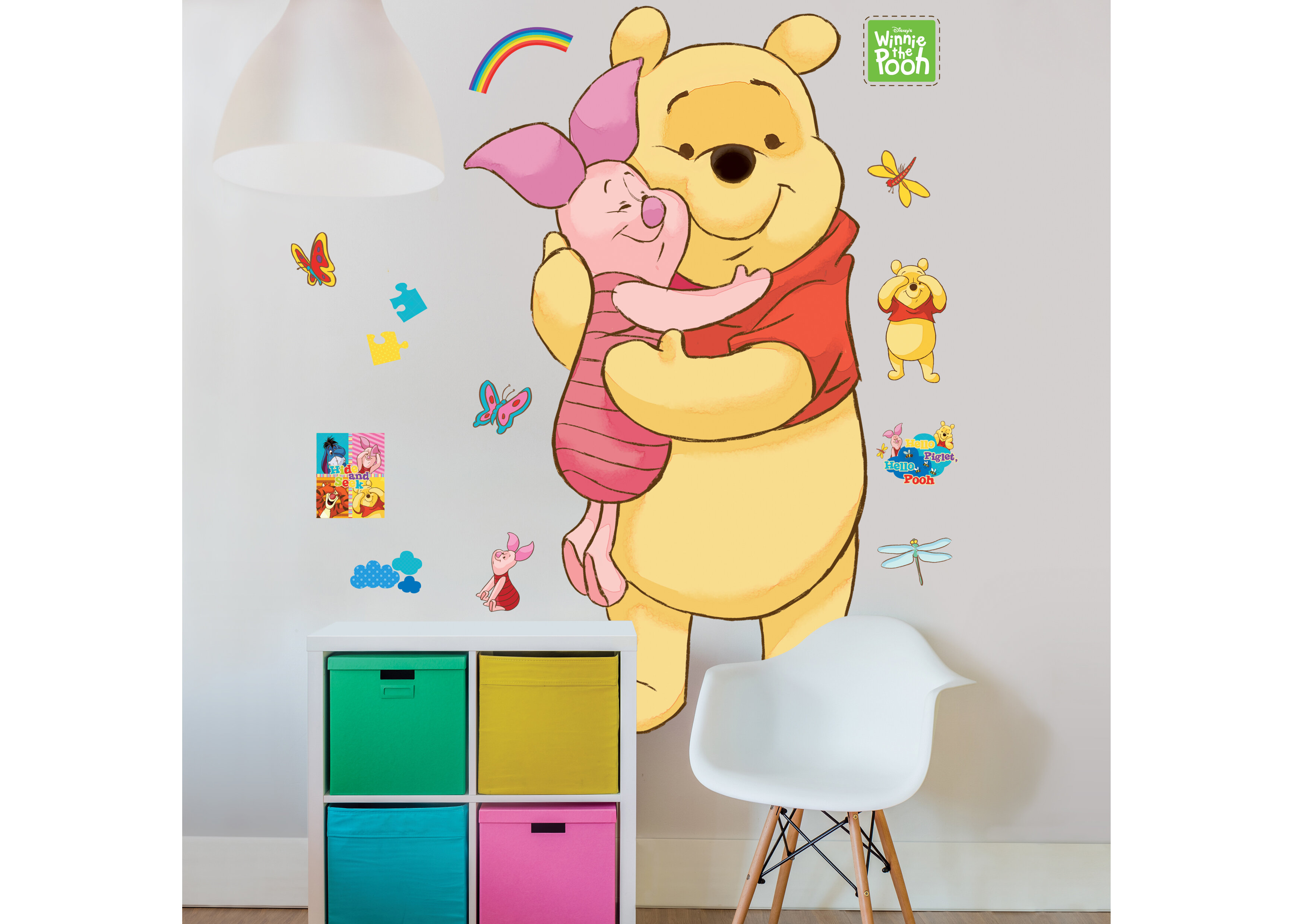 disney cartoon character wall stickers