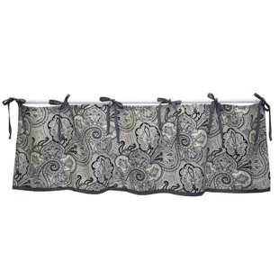 Baby Nursery Valances Wayfair Shanahan Paisley Nursery 55 Window Valance