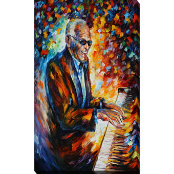 Pictureperfectinternational Ray Charles By Leonid Afremov