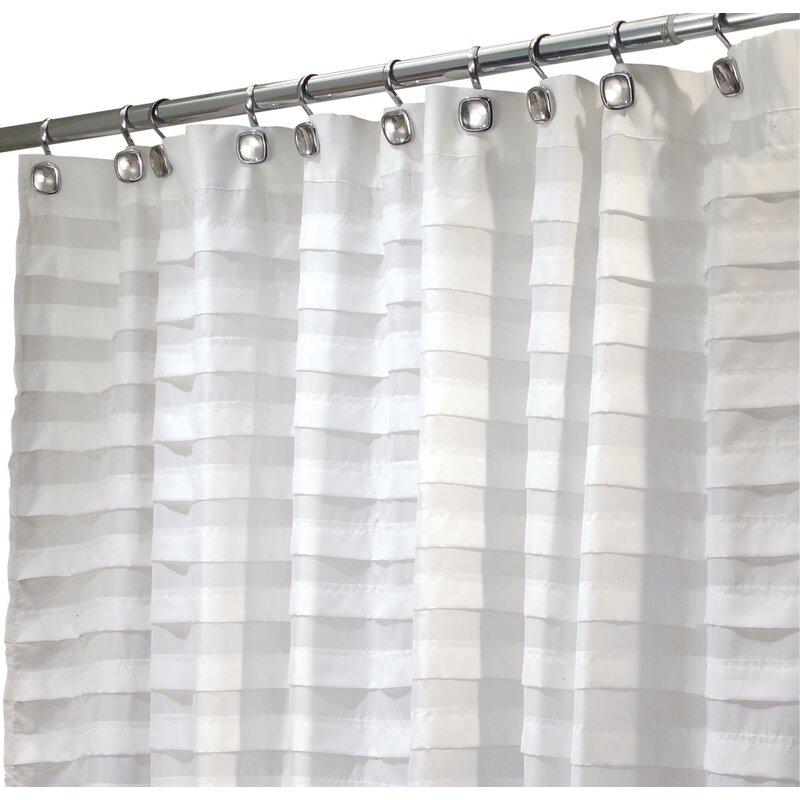 striped shower curtain