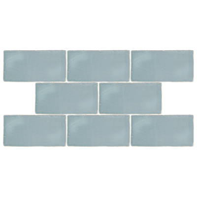 Elitetile Tivoli 3 X 6 Ceramic Subway Tile In Aqua Blue Reviews Tivoli 3 X 6 Ceramic Subway Tile In Aqua Blue