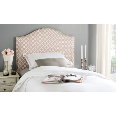 Broadmeade Upholstered Panel Headboard Alcott Hill Size Twin