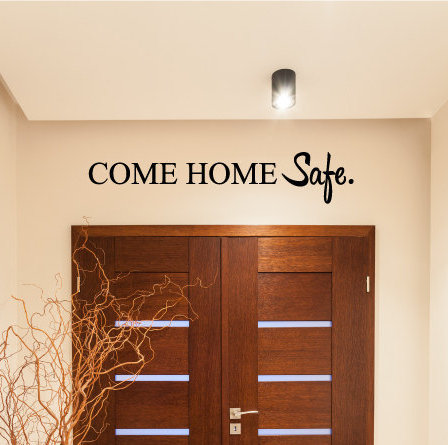 Red Barrel Studio Okparaeke Come Home Safe Wall Decal Wayfair