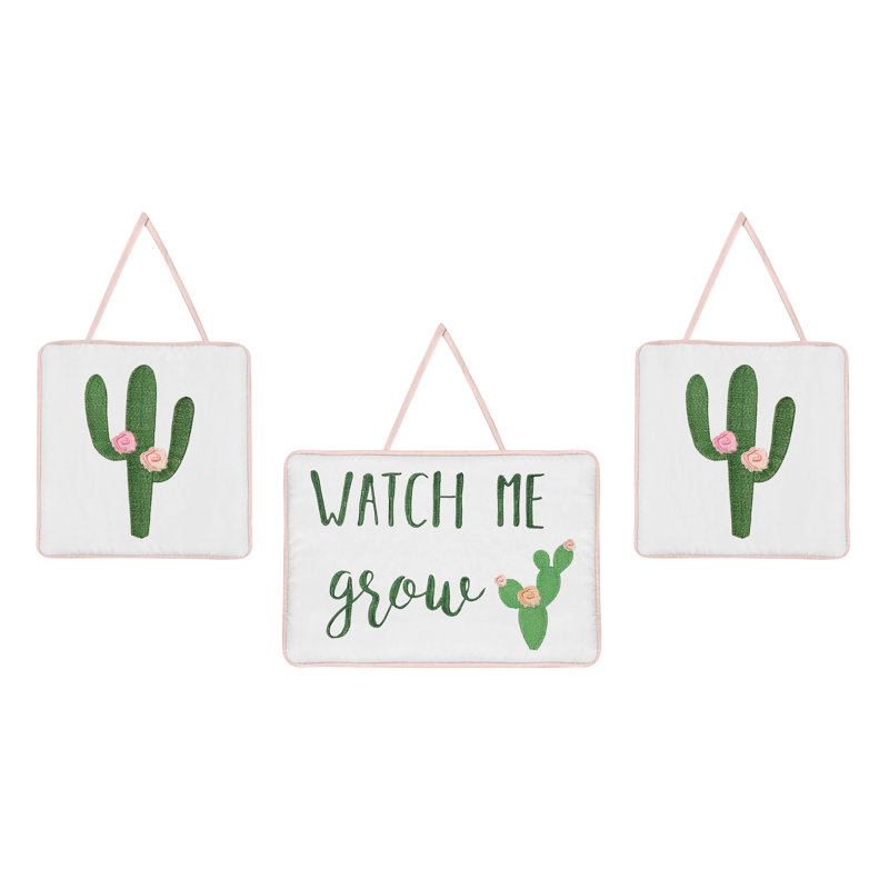 succulent crib bedding