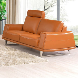 Leather Loveseat by Noci Design