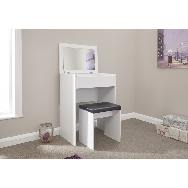 Metro Lane Anna Compact Dressing Table Set With Mirror Reviews Anna Compact Dressing Table Set With Mirror