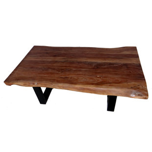 Go to store & view more images Minnesota Iron Leg Coffee Table by Millwood Pines