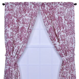 Toile Curtains D You Ll Love Wayfair Quickview