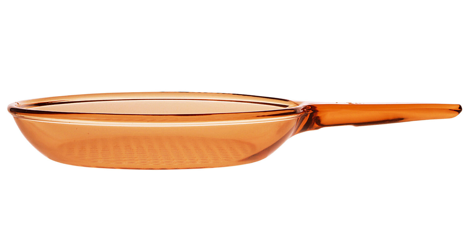 glass frying pan