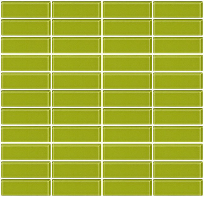 Susanjablon Stacked 1 X 3 Gl Subway Tile In Glossy Green Wayfair Stacked 1 X 3 Gl Subway Tile In Glossy Green