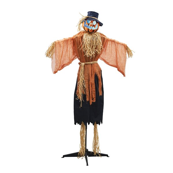 The Holiday Aisle Sound and Motion Wicked Scarecrow Figure | Wayfair