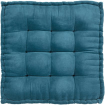 teal floor pillow