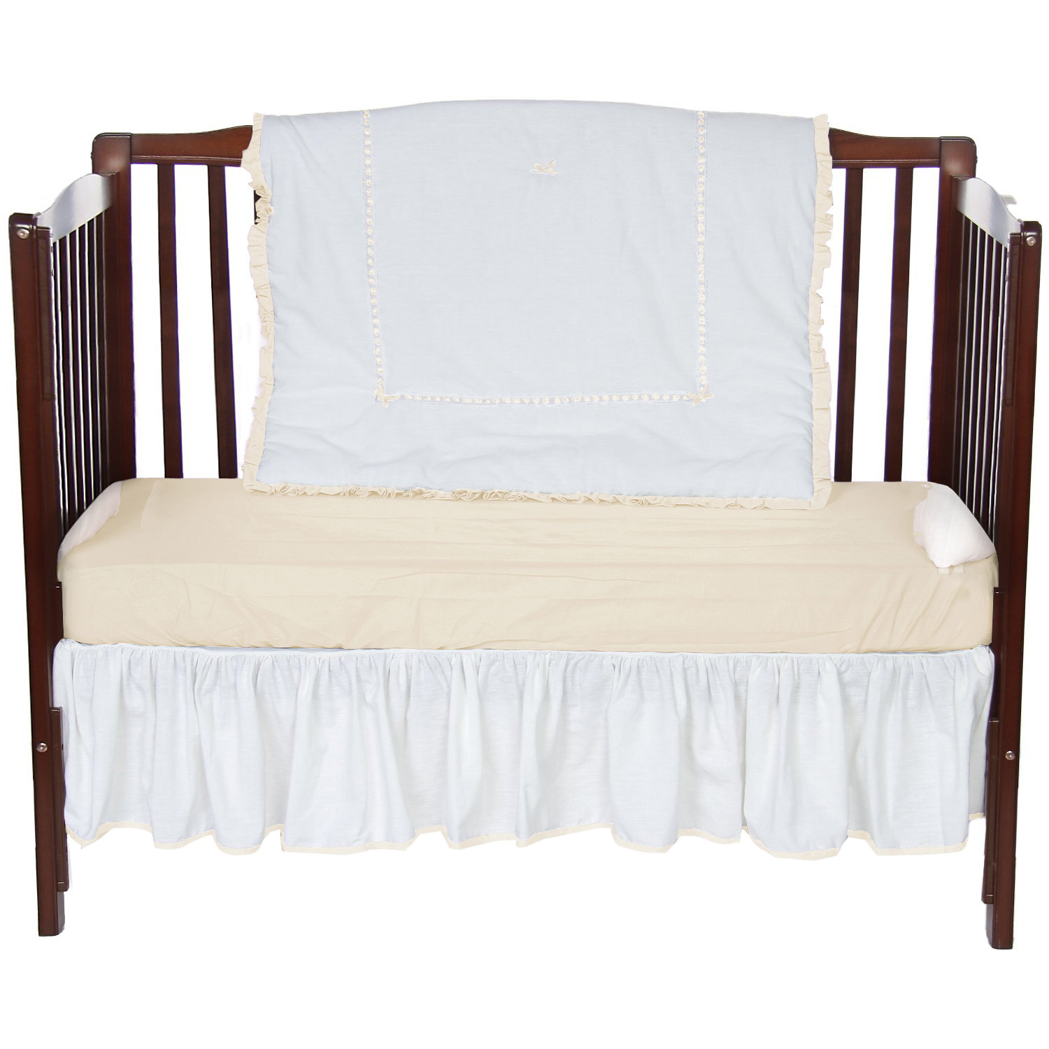 dolls cot bedding set