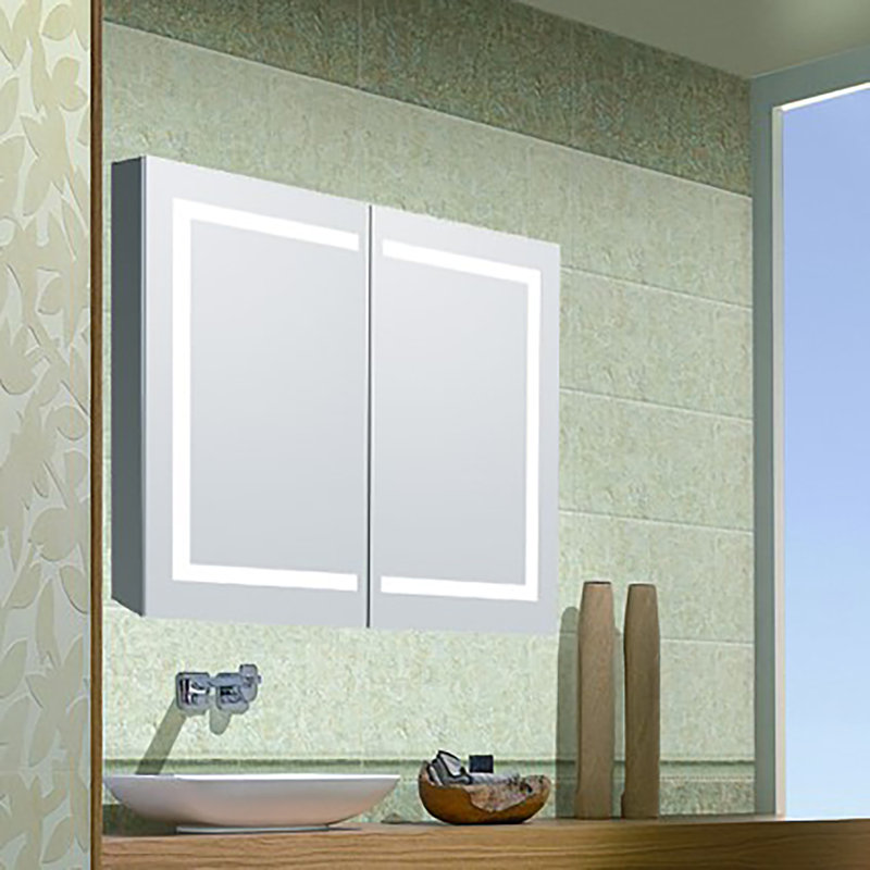 Orren Ellis Emelda Recessed or Surface Mount Frameless ...